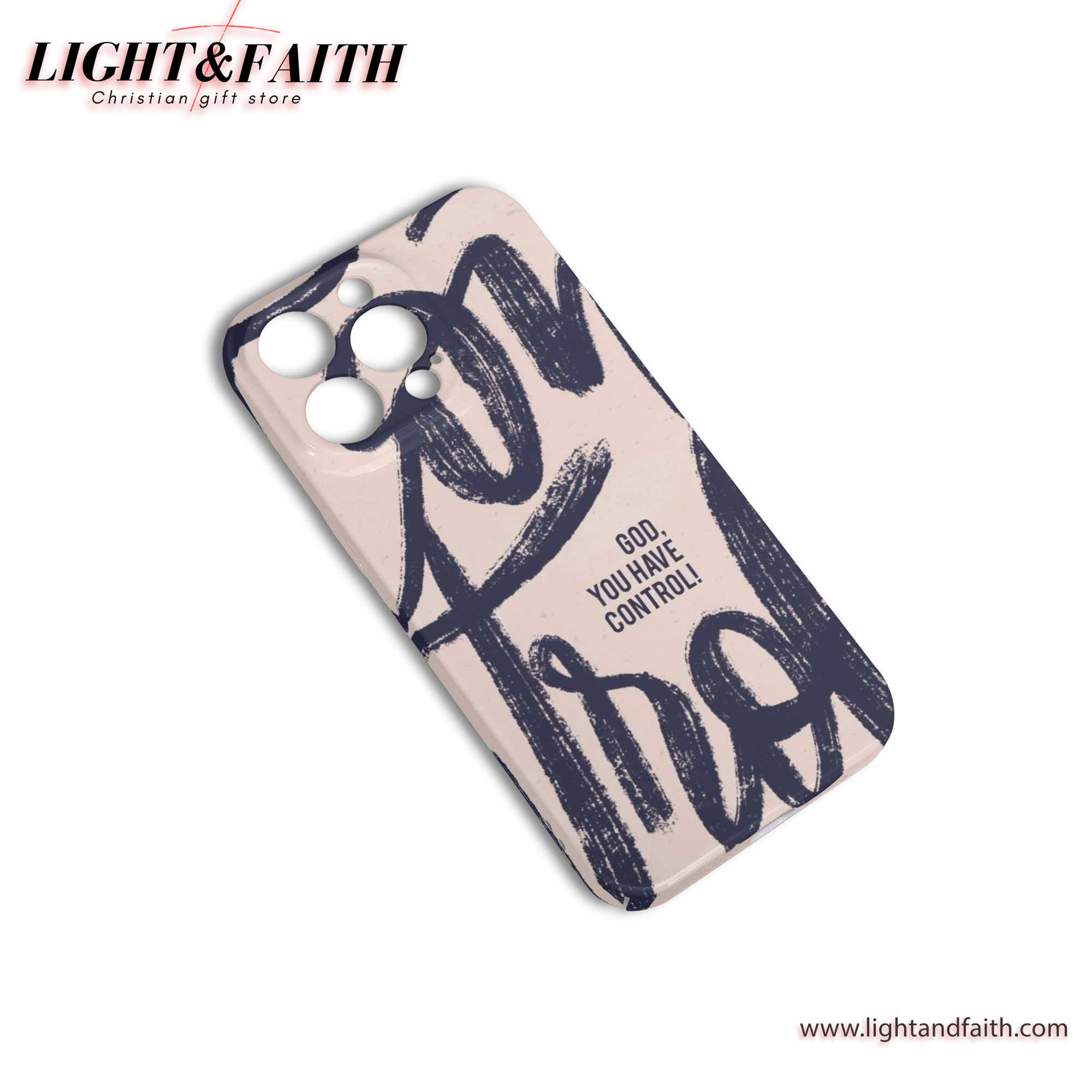 God, You Have Control Phone Case, Christian Phone Case, Bible Verse Phone Case, Religious Gift, PCLAF55